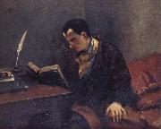 Gustave Courbet Portrait of Baudelaire china oil painting artist